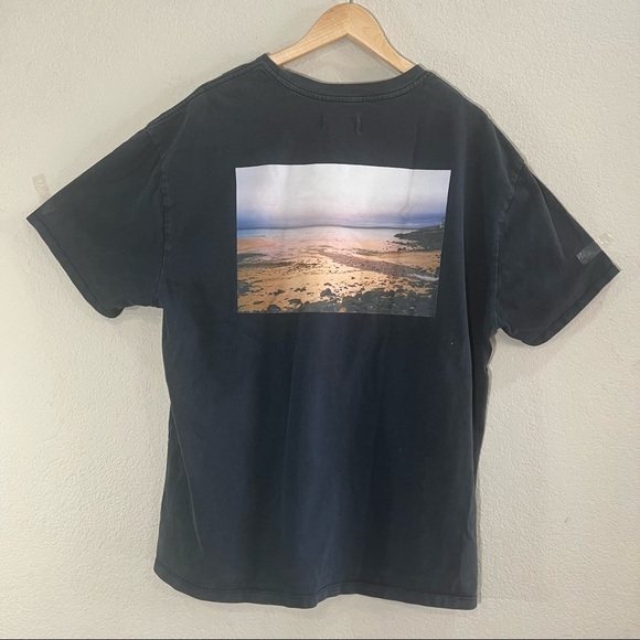 Essentials x Fear of God Black Streetwear Graphic tee Men's Sz M Grunge Preppy - Picture 5 of 8